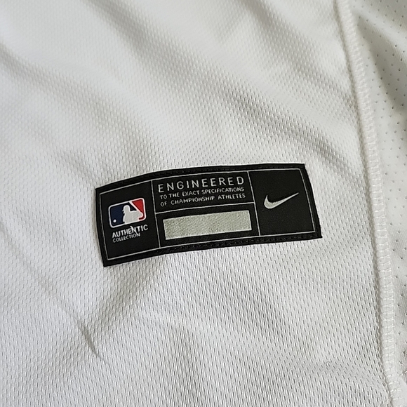 XL (48) Authentic Washington Nationals White Alternate Flex Base MLB Jersey Nats - Picture 7 of 12